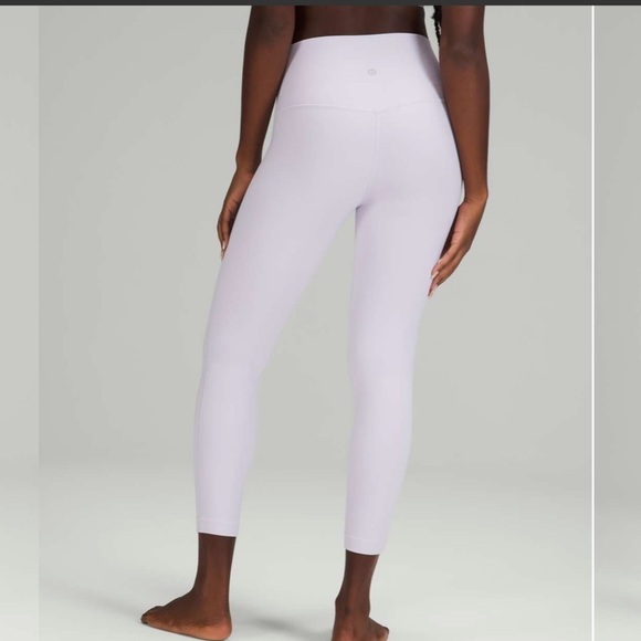 Lululemon Align High-Rise Pant 25" Lavender Dew size 12